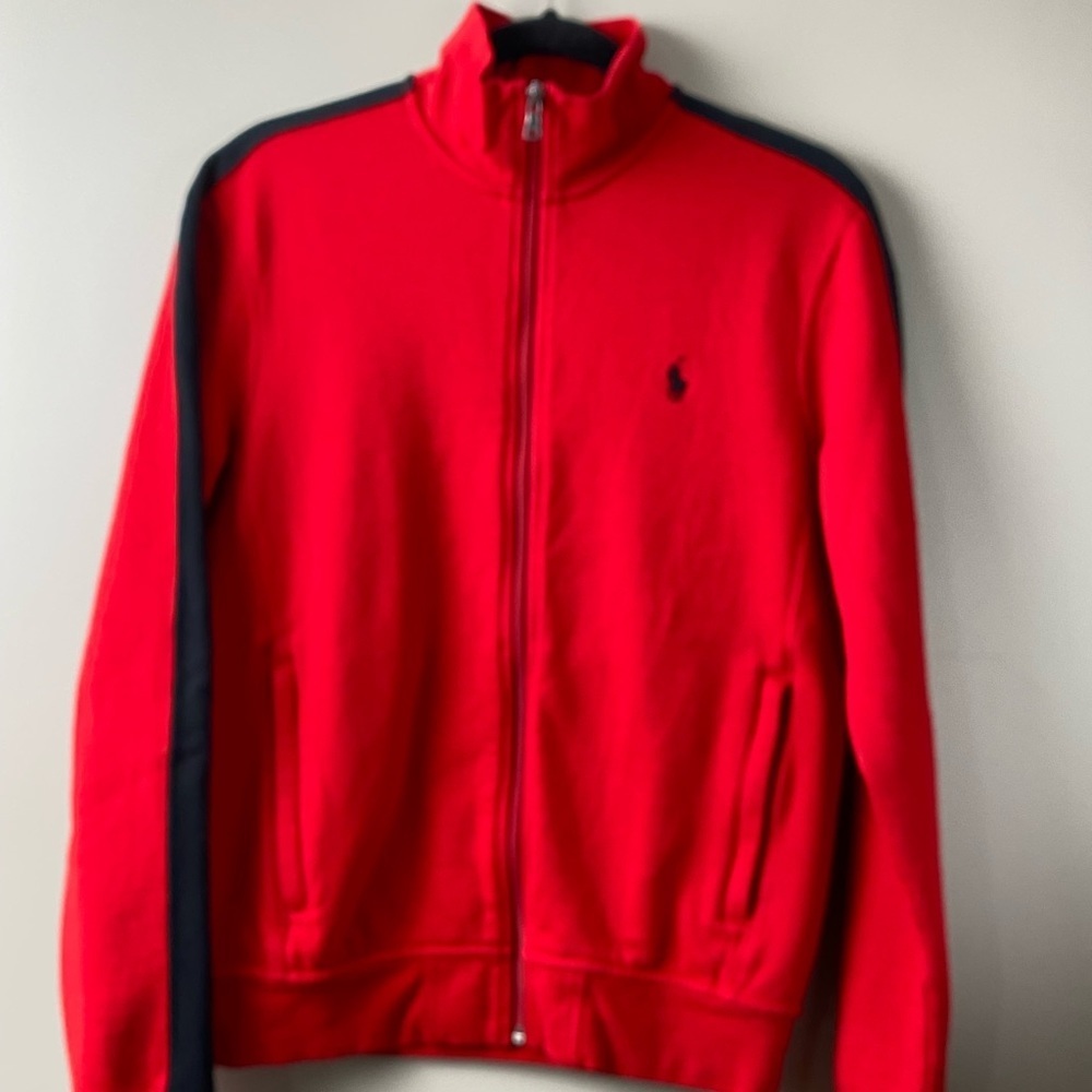 Mens Polo Ralph Lauren Cotton Fleece Jacket. Size S